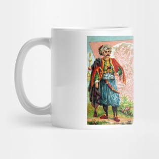 19th C. Commerce and Culture of Turkey Mug